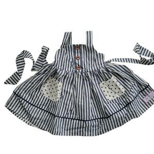 SweetHoney Blue Striped Dress